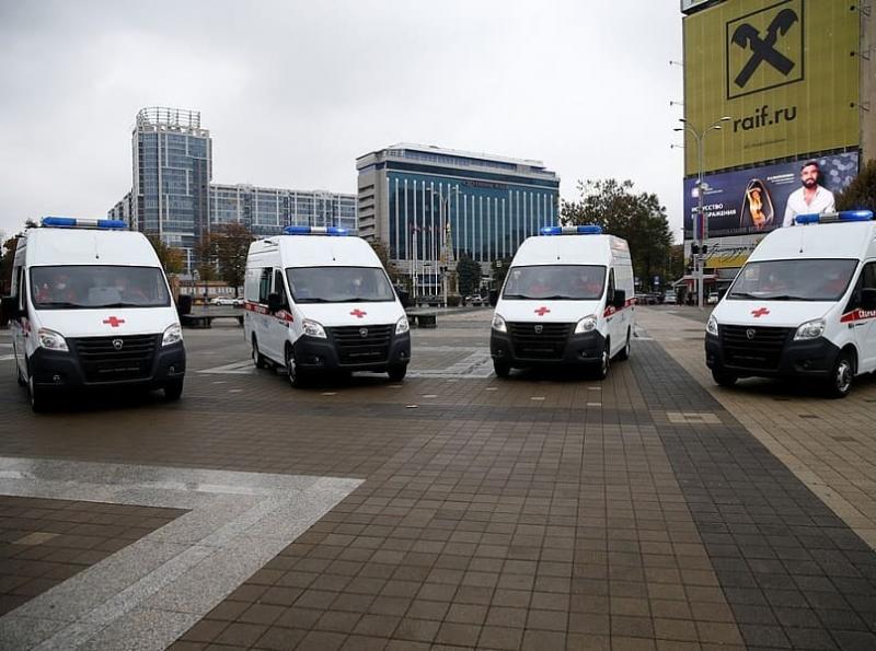 В краевой столице презентовали пополнение автопарка скорой медицинской помощи.