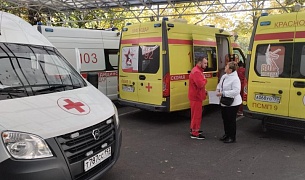 Сотрудники скорой медицинской помощи краевой БСМП провели тактико-специальную тренировку