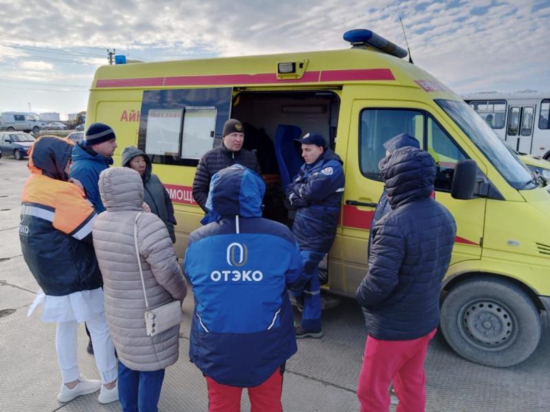 Сотрудники медицины катастроф краевой БСМП и одной из частных клиник Анапы провели совместное  инструкторско-методическое занятие