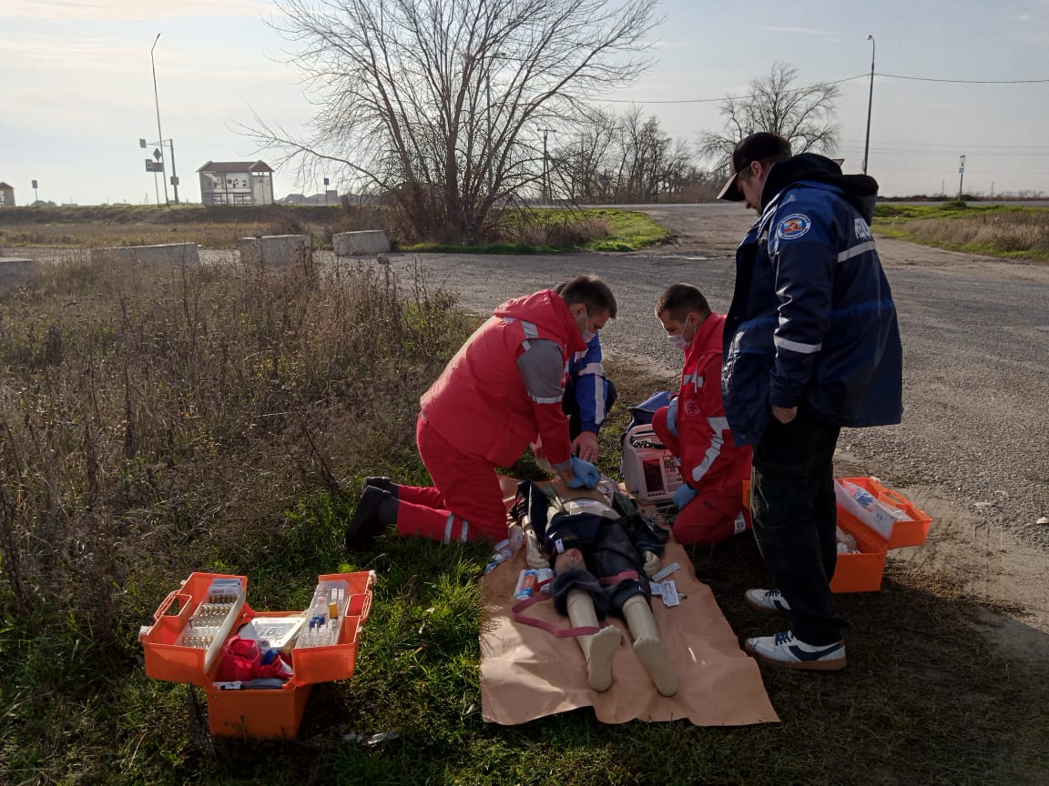 В ноябре Территориальный центр медицины катастроф краевой БСМП провел 5 тактико-специальных тренировок