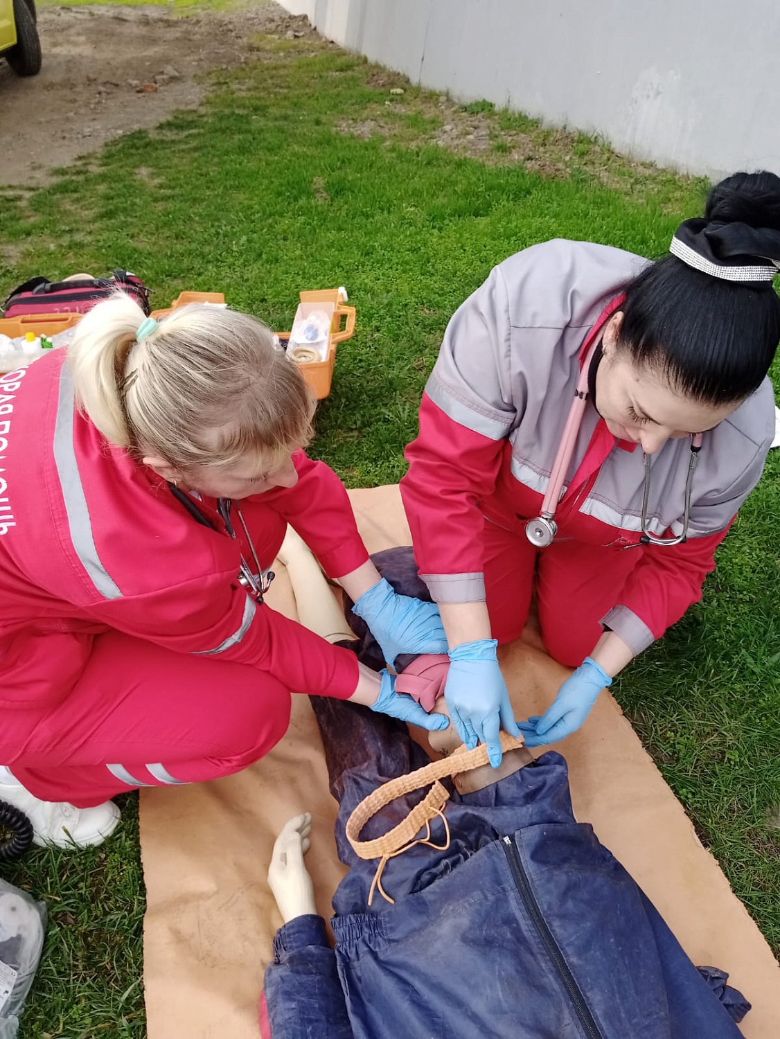 В ноябре Территориальный центр медицины катастроф краевой БСМП провел 5 тактико-специальных тренировок