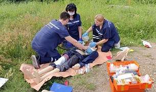В июне Территориальный центр медицины катастроф краевой БСМП провел 3 тактико-специальные тренировки.