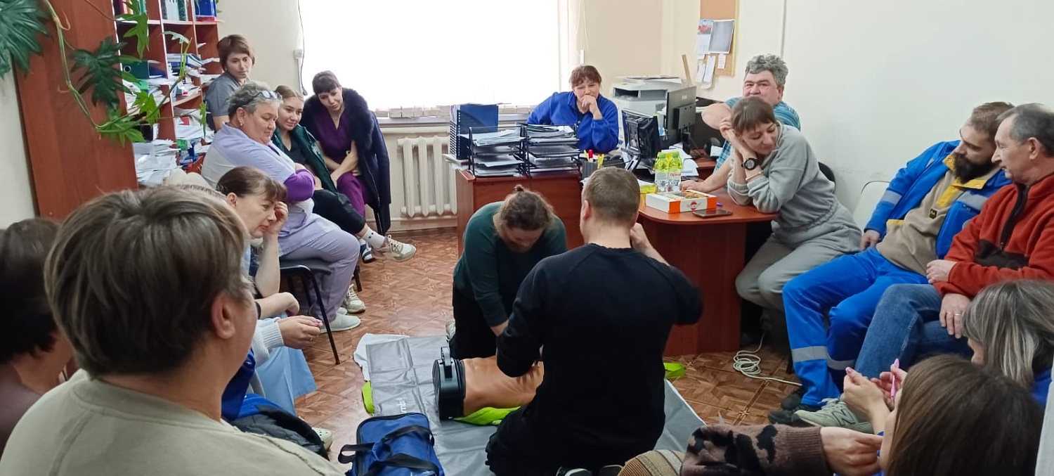Сотрудники территориального центра медицины катастроф краевой БСМП провели мастер-классы для отделений скорой помощи Выселковской и Кореновской районных больниц Сотрудники территориального центра медицины катастроф краевой БСМП провели мастер-классы для отделений скорой помощи Выселковской и Кореновской районных больниц