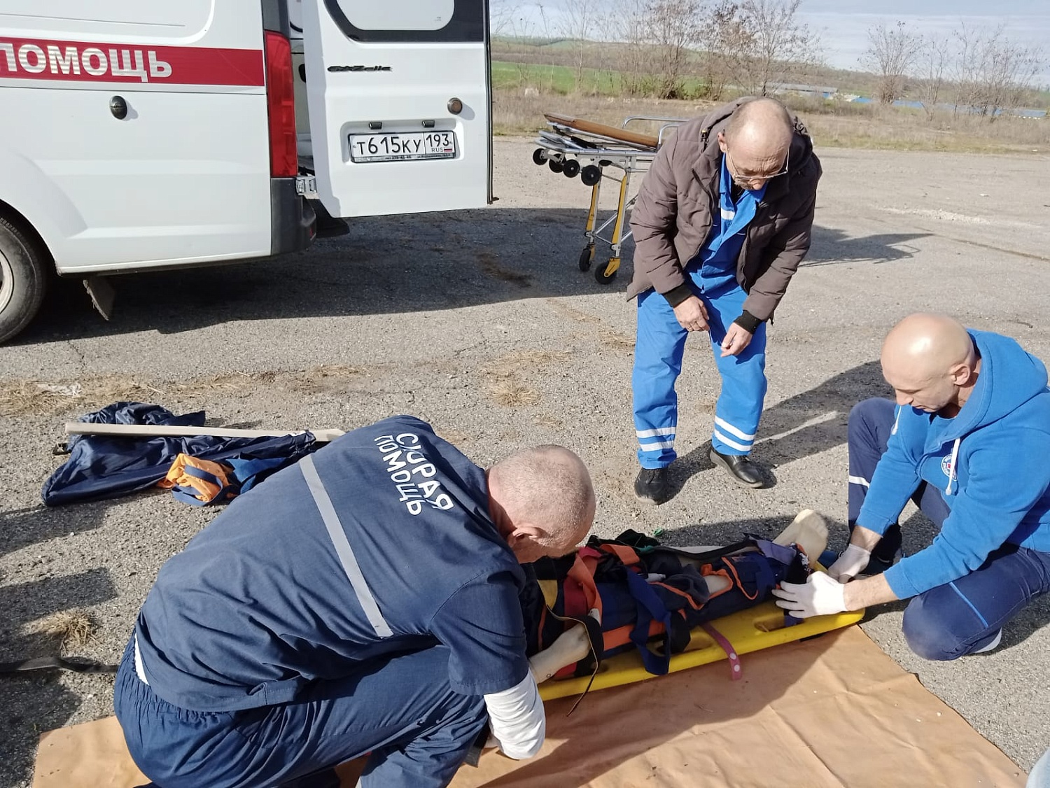 В ноябре Территориальный центр медицины катастроф краевой БСМП провел 5 тактико-специальных тренировок