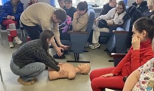 В феврале Территориальный центр медицины катастроф краевой БСМП провел 11 мастер-классов по первой помощи