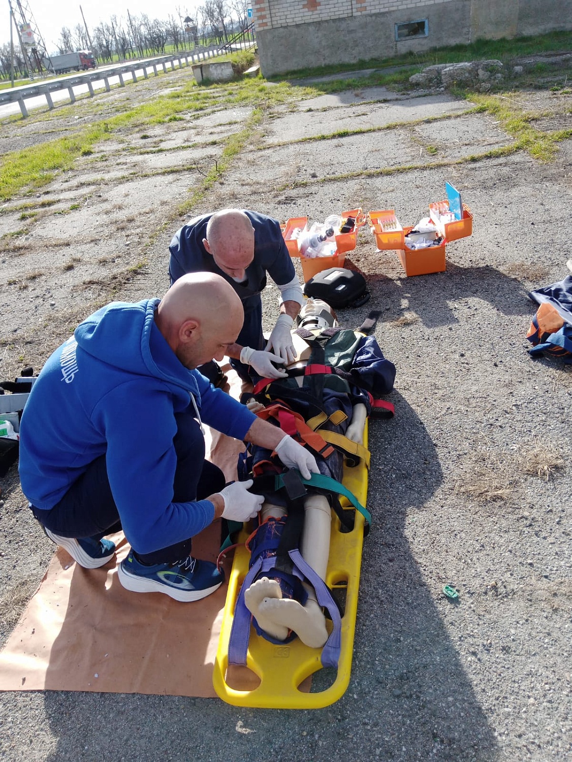 В ноябре Территориальный центр медицины катастроф краевой БСМП провел 5 тактико-специальных тренировок