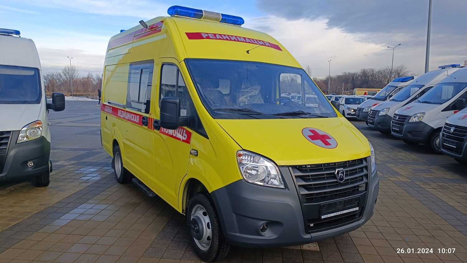 Автопарк краевой БСМП вновь пополнен.