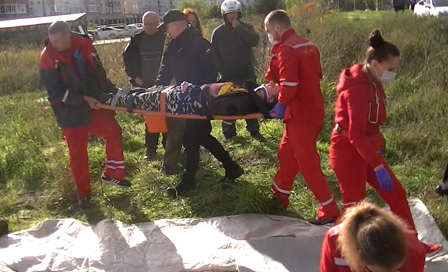 Сотрудники скорой медицинской помощи краевой БСМП провели тактико-специальную тренировку